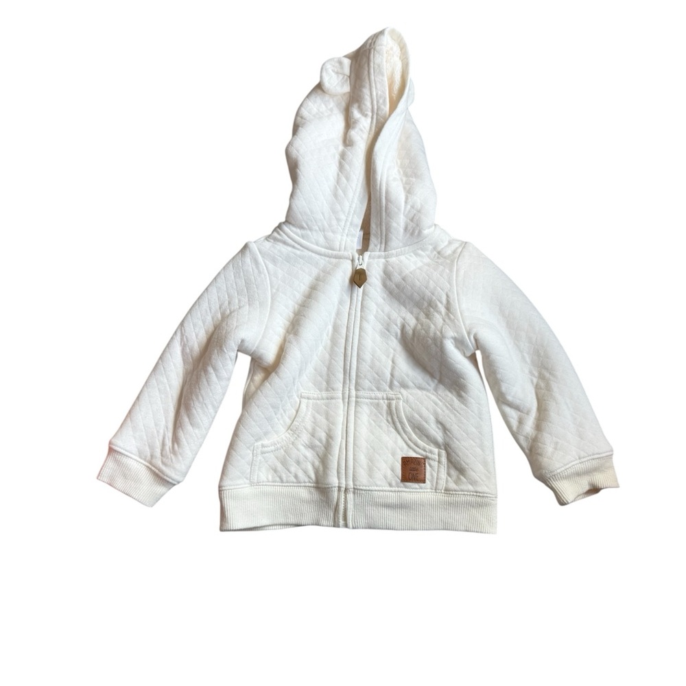 Simple Ivory Kids Hoodie